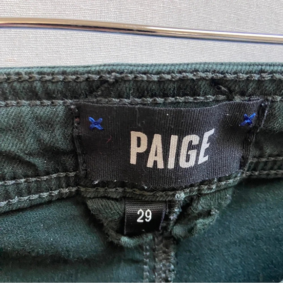 Paige Anthropologie Hoxton high rise Ankle Skinny Cargo Jean Sz 29 - Picture 8 of 12
